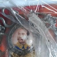 ราคา ภาพองค์ ร 5 กรอบลายกนกเงินแท้ พร้อมสร้อย (19311212573)