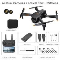 ราคา โดรนอาร์ซีมินิใหม่4K กล้องคู่ HD Wi Fi FPV สำหรับถ่ายภาพ Quadcopter ความสูงคงที่ selfie มืออาชีพโดรนของขวัญของเล่นสำหรับเด็กผู้ชาย (21171111123)