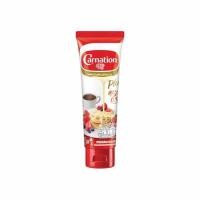 ราคา 2สูตร คาร์เนชั่น นมข้นหวาน หลอดบีบ ปกติ ไขมัน 0 น้ำตาลน้อย 180 กรัม (20771155405)