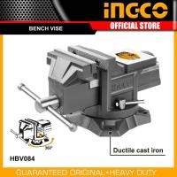 ราคา INGCO ปากกาจับชิ้นงาน แบบมีแท่น พร้อมฐานหมุน ขนาด 4 นิ้ว รุ่น HBV084 Bench Vice Bestseller (11243149077)