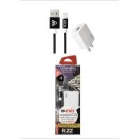 ราคา Rizz RWL 128B ชุดชาร์จไอโฟน 1 2A 1 หัวชาร์จ 2 พร้อม 3 สาย iP สายชาร์จ ชุดชาร์จ สายชาร์จ หัวชาร์จ ราคา 1ชุด ที่ชาร์จ สามารถใช้ได้หลายรุ่น หัว สาย อุปกรณ์ชาร์ตแบต สายชาร์ท หัวชาร์จ งานดี ทนทาน แข็งแรง ป