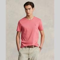 ราคา Sale Polo Ralph Lauren เสื้อยืดผู้ชาย Tee Custom Slim Fit Soft Cotton T Shirt รุ่น MNPOTSH1N821883 สีแดง (20809104916)