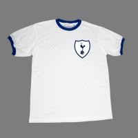 ราคา เสื้อยืดสกรีนโลโก้ ท็อตแน่ม ฮ็อทสเปอร์ คลาสสิค แขนกุ้นน้ำเงินสไตล์วินเทจ เนื้อนุ้มผ้าคอทต้อนแท้คอเย็บแทบ (20565785769)