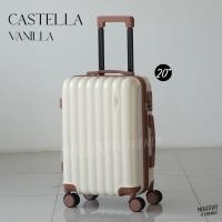 ราคา MINERVA กระเป๋าเดินทางล้อลาก รุ่น Castella 14 20 24 28 นิ้ว วัสดุ ABS แข็งแรง น้ำหนักเบา หิ้วขึ้นเครื่องบินได้ M01 by SWISHNAVY (20922638540)
