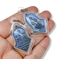 ราคา เหรียญจำปีหลวงพ่อวัดไร่ขิง รุ่นแรกด้านหลัง ท้าวเวสสุวรรณวัดจุฬามณี เนื้อตะกั่ว เลี่ยมพลาสติก บูชาเสริมบารมี หนุนนำให้ชีวิตดีขึ้น (16201947691)