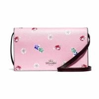 ราคา Coach outlet ของเเท้ กระเป๋าสะพายข้าง COACH ANNA FOLDOVER CROSSBODY CLUTCH (19775657822)