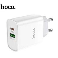 ราคา หัวชาร์จไว ที่ชาร์จไว Hoco รุ่น C80A plus มี2พอร์ต Type C USB A ชาร์จไว PD 20W QC3 0 ของแท้ ส่งไว (19198103631)