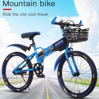 ราคา จักรยานเสือภูเขา 20นิ้ว H9 พับได้ เหล็ก ยางเติม แถมตะกร้า แถมกระเป๋า Folding Mountain Bike (10403172129)