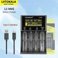 ราคา Liitokala เครื่องชาร์จแบตเตอรี่อเนกประสงค์ LCD 18650 Lii M4S สำหรับ3 7V 1 2V 26650 21700 14500 18350 17500 AA AAA A C และอื่นๆ (21171028263)