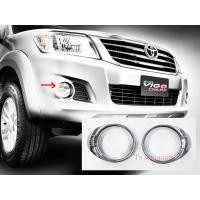 ราคา ครอบสปอตไลท์ ครอบไฟตัดหมอก วีโก้แชมป์ ปี2011 2014 ชุบโครเมี่ยม CHROME FOG LAMP COVER VIGO CHAMP (15730663453)