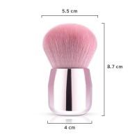 ราคา แปรงปัดแก้มคาบูกิ kabuki แปรงรองพื้น สีชมพู แปรงแต่งหน้า ขนาดพกพา Makeup brush (21242181134)