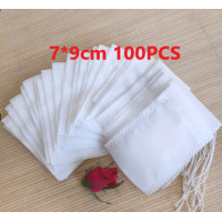 ราคา ถุงชาแบบใช้แล้วทิ้ง 100 ชิ้น ถุงกรองกาแฟ ถุงเกรดอาหาร ถุงกรองเครื่องเทศไม่ทอ ถุงกรองชา ที่กรองกาแฟ (9951465094)