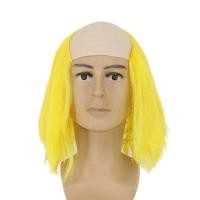 ราคา อุปกรณ์วิกผมหัวล้านสีมหัศจรรย์สำหรับวันฮาโลวีนตรงวิกหัวล้านวันวันโกหกวิกผมมาสเคอเรดสำหรับคนแก่หัวโล้นนุ่มนิ่ม (20617776552)