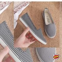 ราคา BOOM รองเท้าผ้าใบ ทรงสลิปออน ลายสก็อต 2 สี 7 ไซส์ (18311431994)