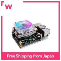 ราคา GeeekPi Raspberry Pi 4 Fan Raspberry Pi 4ฮีทซิงค์ Low Profile ICE Tower CPU Cooler พร้อมพัดลมระบายความร้อน RGB เข้ากันได้กับ Raspberry Pi 4รุ่น B Raspberry Pi 3B และ Raspberry Pi 3รุ่น B (16230277964)