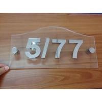 ราคา ตัวเลขบ้านเลขที่สแตนเลส (20520522218)