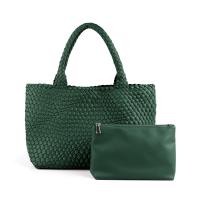 ราคา LIKEBAG กระเป๋าแฟชั่นสตรีกระเป๋าถือกระเป๋าถือกระเป๋าสะพายไหล่หนัง PU ความจุขนาดใหญ่กระเป๋าทอขนาดใหญ่ (20596322128)