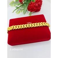 ราคา เลทข้อมืองานเศษทองเคลือบหนา คุณภาพดี ไม่ดำ ตะขอมีตราปั๊มเหมือนแท้ น้ำหนัก1 5บาท (9897472220)