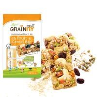 ราคา Xongdur Grainny Grainna ซองเดอร์ เกรนนี่ เกรนน่า ธัญพืชแท่งอบกรอบ 1 แพ็ค บรรจุ 5 แท่ง 80 กรัม (19920553110)