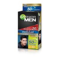 ราคา กล่อง 6 ซอง Garnier Men การ์นิเย่ เมน เซรั่ม ครีมซอง 7 มล ครบทุกสูตร Serum Cream Acno Fight Turbo Bright Oil Control Power White 7 ml (20915766339)