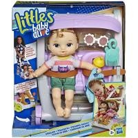 ราคา Baby Alive Littles Push N Kick Stroller Little Ana Blonde Hair Doll Legs Kick E7182 (20767294605)