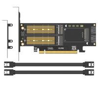 ราคา JEYI NVMe NGFF และ M SATA เอสเอสดี PCIe 4 0 3 0การ์ดอะแดปเตอร์3 In 1 M 2 NVME สำหรับ PCIE M 2 SATA เอสเอสดีกับ SATA Iiiii msata เพื่อตัวแปลงสัญญาณsata (19843299764)