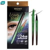 ราคา Browit บราวอิท ออโรร่า ลองสเตย์ อาย ไลน์เนอร์ 0 5g ดาร์กบราวน์ (20409002294)