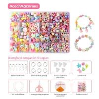 ราคา LAKOE ของเล่นลูกปัด ลูกปัดกำไล ลูกปัด ประดับสร้อย พร้อมอุปกรณ์ ชุดร้อยลูกปัด ลูกปัดทำสร้อย ลูกปัดทำสายแมส (21074273739)