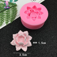 ราคา พิมพ์ฟองดองดอกบัวจิ๋ว พิมพ์ซิลิโคน ทำวุ้น ทำขนม (17967579036)