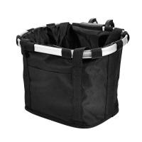 ราคา ESLNF Bicycle Basket Outdoor Camping Tote Bag Large Capacity Front Bicycle Basket Aluminum Alloy Folding Baskets Electric Vehicle Hanging Bags (20570359816)