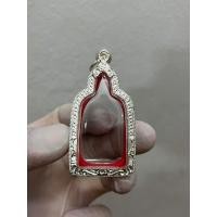 ราคา กรอบพระตลับเงินลายคมชัดแบบเปิดหลังตลับเป็นงานใส่หลวงพ่อไปล่ขนาดของตลับวัดได้2 3 4 5cm (12414745329)