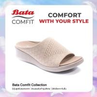 ราคา Bata Comfit บาจา คอมฟิต รองเท้าแตะผู้หญิง รองเท้าเพื่อสุขภาพ รองเท้าแตะแฟชั่น เสริมสุขภาพ สูง 1 นิ้ว สำหรับผู้หญิง รุ่น Zeta สีเบจ 6698868 (13423225871)