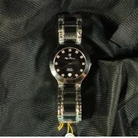 ราคา OP olym pianus sapphire นาฬิกาข้อมือผู้ชาย รุ่น 82661M 616 ขอบเงิน ของแท้ประกันศูนย์ 1 ปี NATEETONG (20991495871)