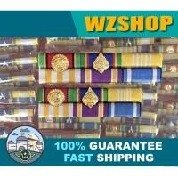 ราคา แพรแถบย่อพร้อมตัวติดเครื่องราช ประดับชุดข้าราชการ แบบ 2 แถว (9023351748)