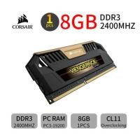 ราคา Corsair VENGEANCE Pro 8GB DDR3 OC 2400MHz PC3 19200U เดสก์ท็อปหน่วยความจำคอมพิวเตอร์ทอง (18660170798)