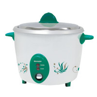 ราคา ส่งฟรี ชาร์ป หม้อหุงข้าวไฟฟ้า ชาร์ปเบญจรงค์ รุ่น KSH D18 ขนาด 1 8 ลิตร SHARP (19926221646)