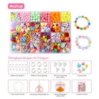 ราคา LAKOE ของเล่นลูกปัด ลูกปัดกำไล ลูกปัด ประดับสร้อย พร้อมอุปกรณ์ ชุดร้อยลูกปัด ลูกปัดทำสร้อย ลูกปัดทำสายแมส (21074273737)