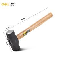 ราคา deli ค้อนทุบหิน ค้อนปอนด์ ค้อนเหล็ก 1 4 1 8 กิโลกรัม สำหรับงานก่อสร้าง จับกระชับมือ หัวเหล็กกล้า ด้ามไม้ แข็งแรง Sledge Hammer (20607217237)