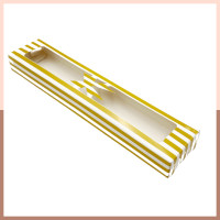 ราคา กล่องใส่ช้อนส้อมใหญ่ กล่องใส่ช้อน กล่องใส่ช้อนส้อม กล่องของชำร่วย สีทอง และ ทองลายทาง และสีลายทาง แพ๊ค 20 50 ชิ้น (12492710100)