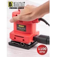 ราคา เครื่องขัดกระดาษทราย ขัดสั่น 4 นิ้ว สี่เหลี่ยมผืนผ้า BERALA รุ่น FS100x110 (212637183)