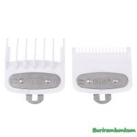 ราคา รองฟัน ปัตตาเลี่ยน WAHL 0 5 1 5 สีขาว ขาเหล็กล็อคแน่น ฟันรองตัดผม ฟันปัตตาเลี่ยน ใช้ได้กับ WAHL DEBER KEMEI SHUNMEI แบตตาเลี่ยน (6607682326)