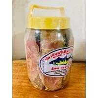 ราคา พร้อมส่ง ปลาอินทรีย์ดองน้ำมันเกรดA ดองในน้ำมันพืช มี 7 8 ชิ้น ขนาด400กรัม 110 บาทถูกมาก (8162779055)