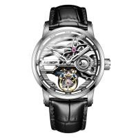 ราคา AESOP โครงกระดูกระบบไขลาน Tourbillon แกนค้ำเฉพาะด้านหลังผู้ชายแบบเต็มกลไกกันน้ำนาฬิกาข้อมือหรูหรานาฬิกาแบรนด์ชั้นนำสำหรับผู้ชายแซฟไฟร์กับเพชรผู้ชาย (19861434707)