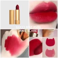 ราคา ลิปสติก Gucci แท้ ป้ายคิง รวมสี ป้ายคิง Rouge A Levres Mat Lip Colour 3 5g MAT SATIN SHEER GLOW CARE ลิปกุชชี่ สินค้าของเเท้จาก King Power สินค้าไม่มีถุงแบรนด์ (21006993742)