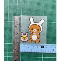ราคา ตัวรีดการ์ตูนหมี Rilakkuma การ์ตูนหมี รีดง่าย ตัวรีดติดเสื้อ รีดติดเสื้อ (13227256457)