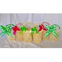 ราคา ชะลอม ชะลอมหูหิ้ว หูหิ้วทนทาน มีไม้รองฐาน ตะกร้าสานไม้ไผ่ ใส่ของ สังฆทาน ของชำร่วย ใส่ผลไม้งานHandmade พร้อมส่ง (14344024534)