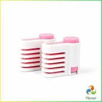 ราคา Harper ที่ล็อคมีดตัดเค้ก อุปกรณ์ล็อคมีดตัดเค้ก เครื่องมือหั่นเค้ก ตัดแบ่งชั้นขนมปังเค้กขนมปัง สามารถแบ่งได้ 5 ชั้น (16305218075)