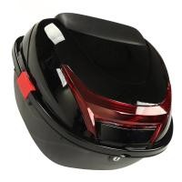 ราคา กล่องท้ายรถจักรยานยนต์กันน้ำสีดำล็อคได้สำหรับเคสใส่ของรถจักรยานยนต์ท้ายจักรยานยนต์สีดำ (20607677809)