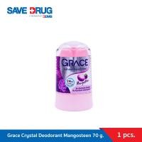 ราคา Grace Crystal Deodorant Mangosteen 70g โรลออนสารส้มระงับกลิ่นกาย สูตรเปลือกมังคุด 70g (20792787711)