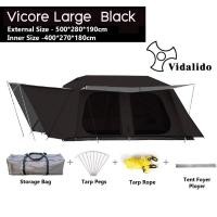 ราคา เต็นท์ Tent Vidalido Vicore Mini รุ่นใหม่ล่าสุด เต๊นท์ครอบครัว ส่ง จากไทย ส่งเร็ว ส่งไว (21042206382)